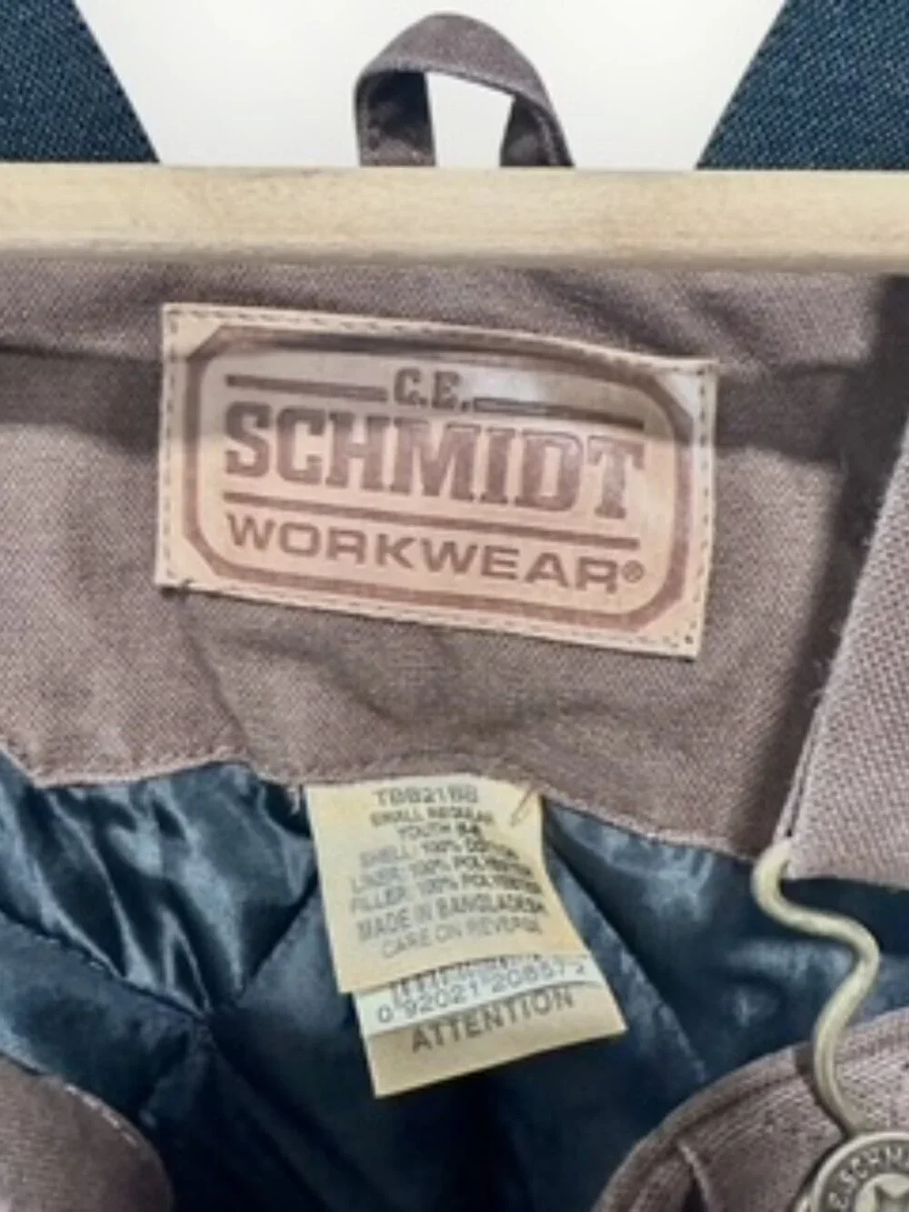 Schmidt Workwear Youth Heavy Duty Overalls Pockets Zip Lined Small Regular (6-8)